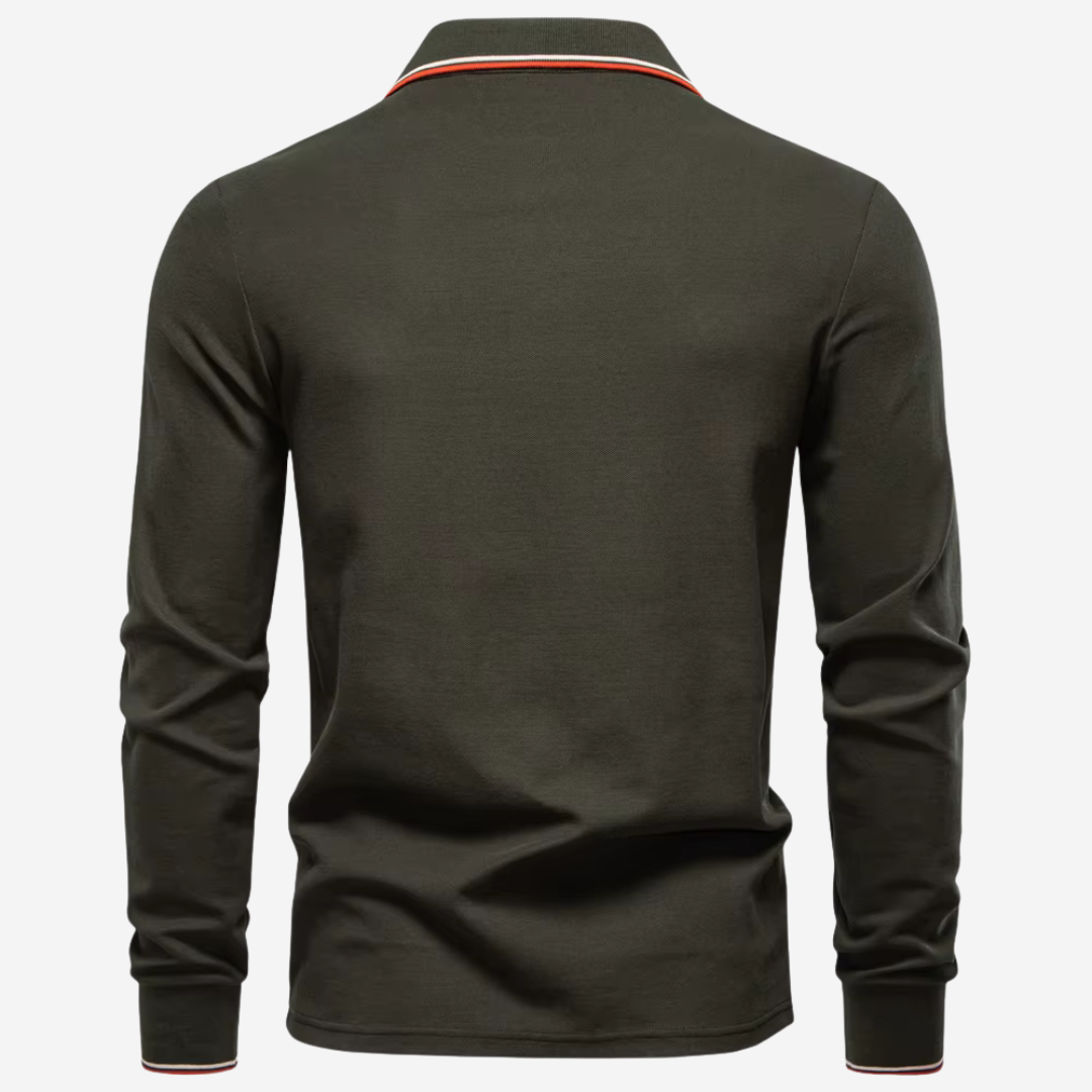 The Ridgeway – Premium Long Sleeve Henley