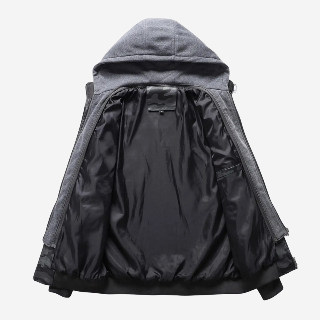 The Blackwood Shell – Dual-Layer Camo Jacket