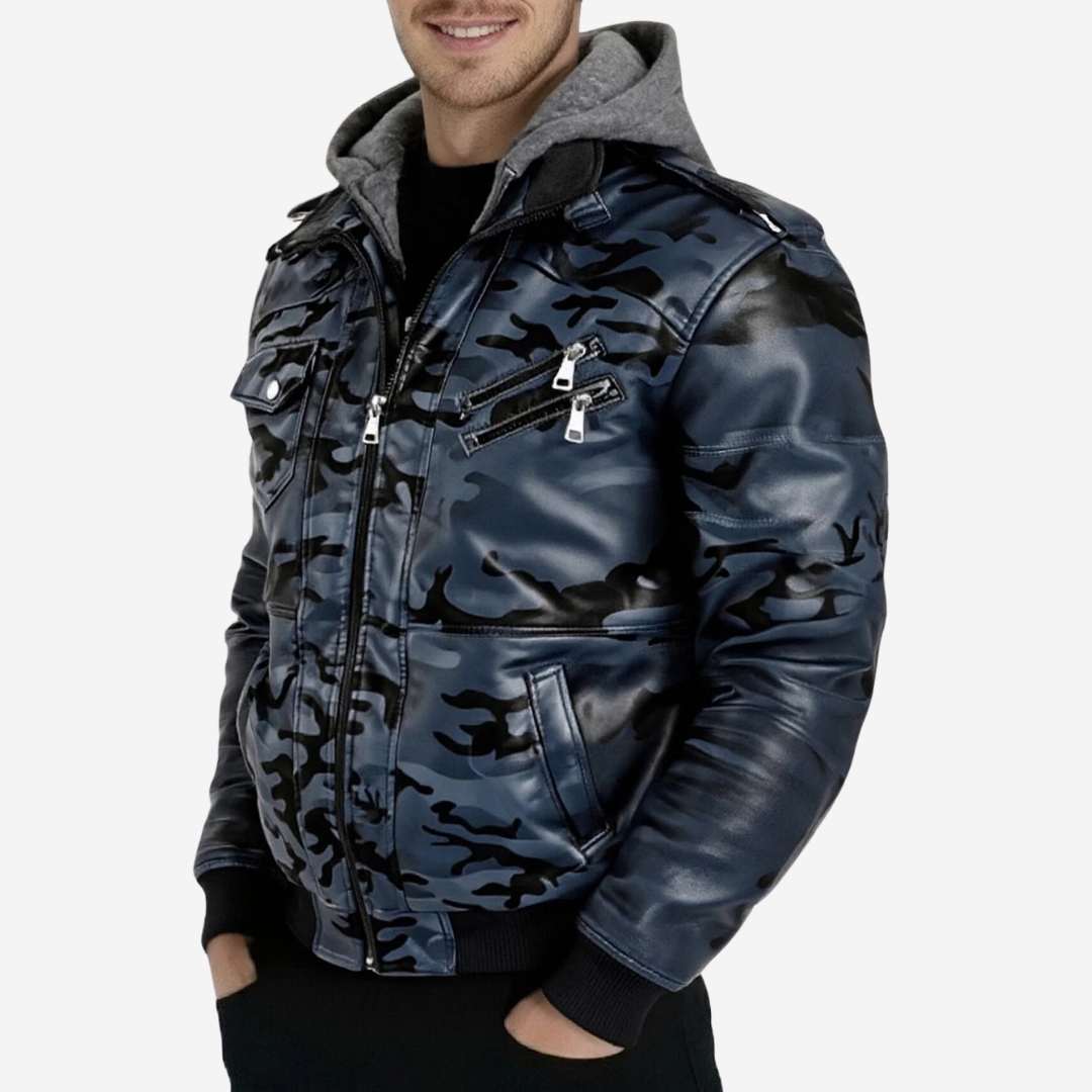 The Blackwood Shell – Dual-Layer Camo Jacket