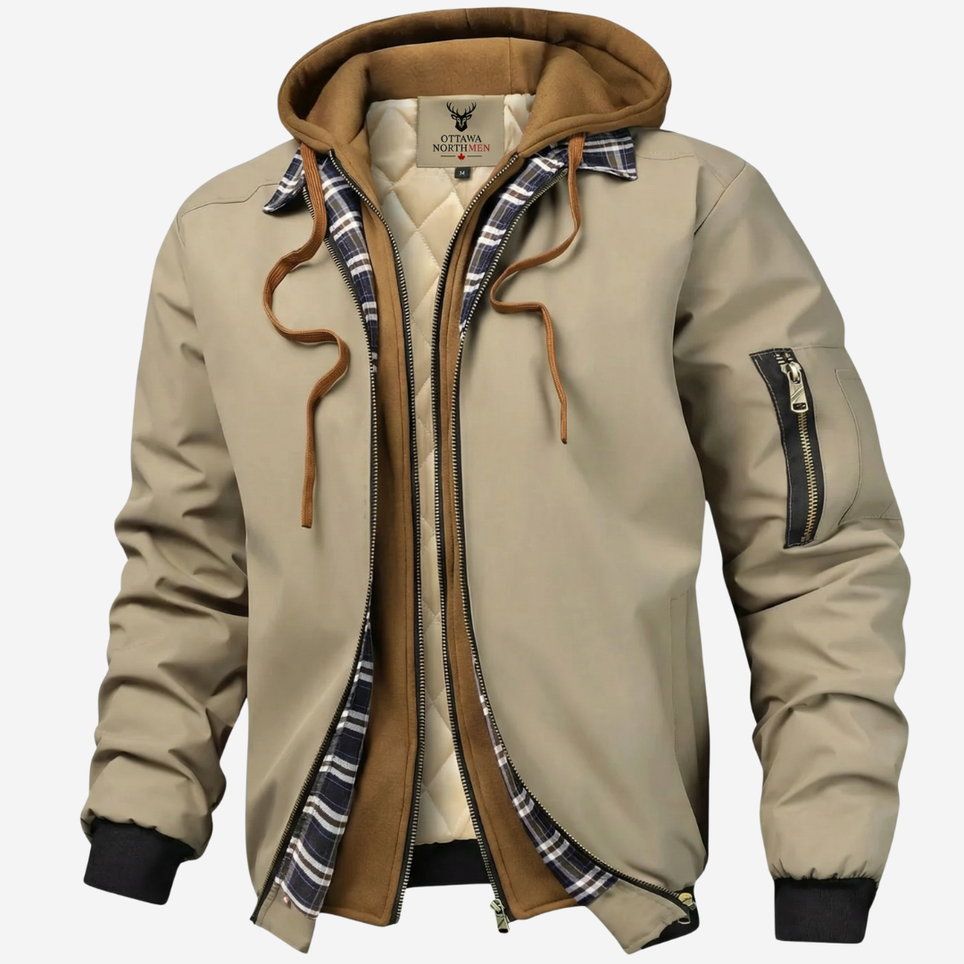 The Timberline — Layered Bomber Jacket