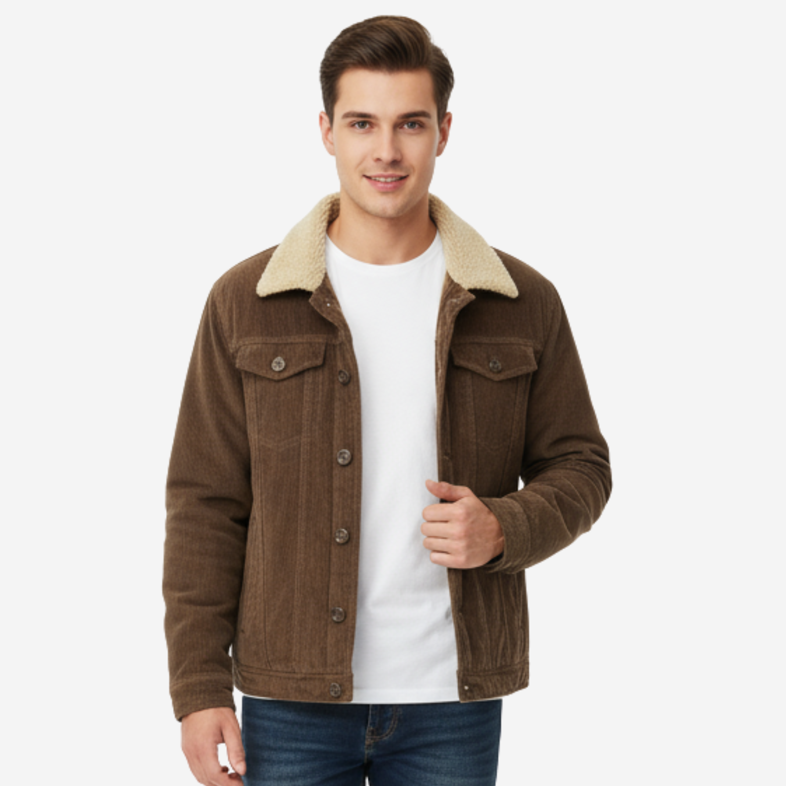 The Langford – Sherpa Corduroy Jacket