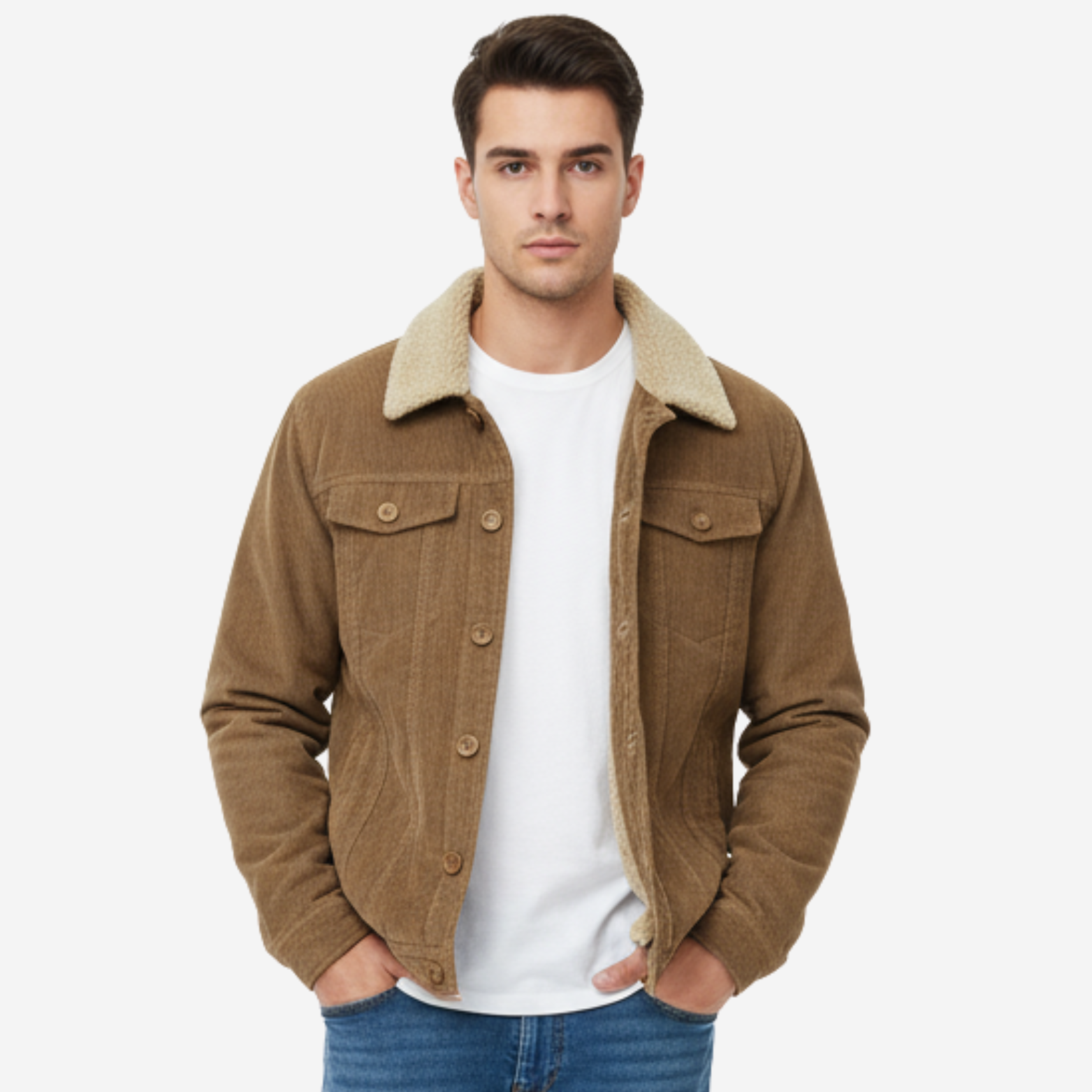 The Langford – Sherpa Corduroy Jacket