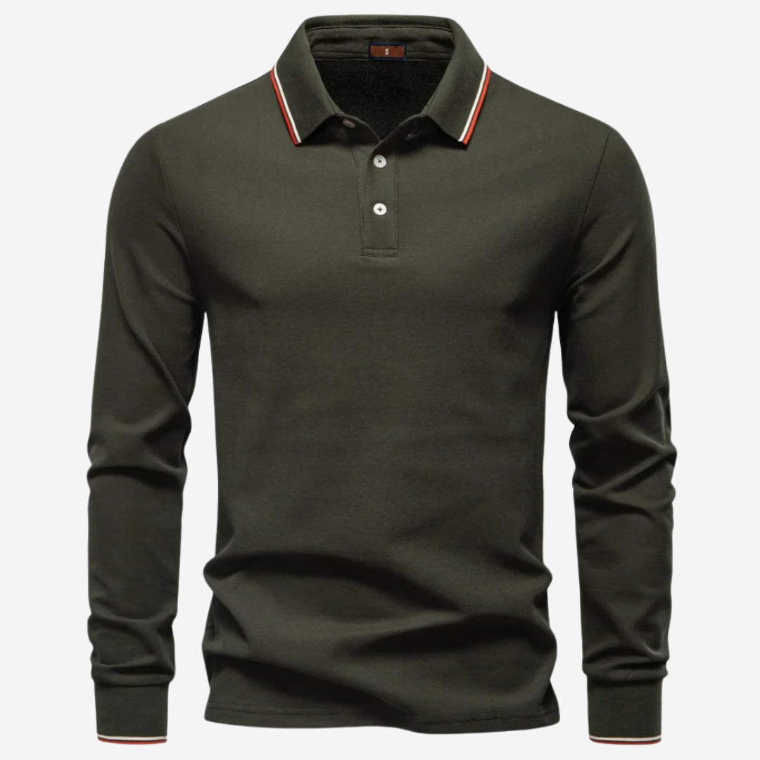 The Ridgeway – Premium Long Sleeve Henley