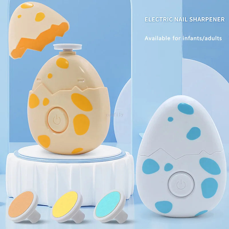 Baby Cartoon Electric Nail Trimmer Kid Nail Polisher Tool Newborn Care Kit Manicure Set Easy To Trim Nail File Clipper for Adult