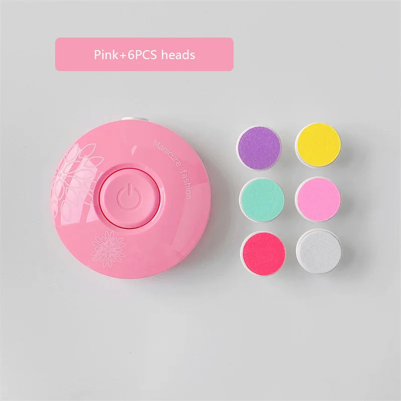 Baby Cartoon Electric Nail Trimmer Kid Nail Polisher Tool Newborn Care Kit Manicure Set Easy To Trim Nail File Clipper for Adult