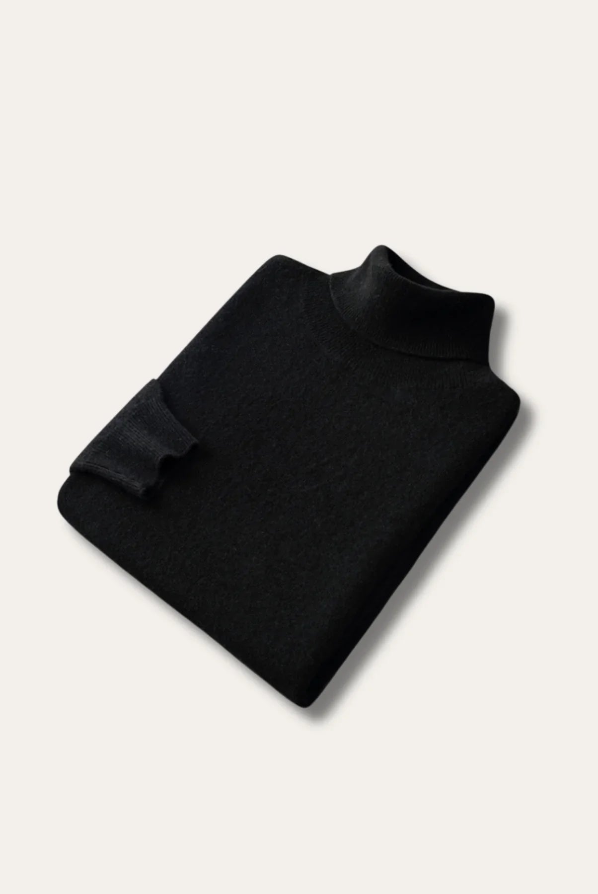 David - Luxe Cashmere Turtleneck Sweater for Men