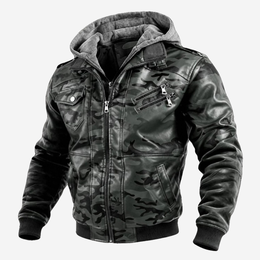 The Blackwood Shell – Dual-Layer Camo Jacket