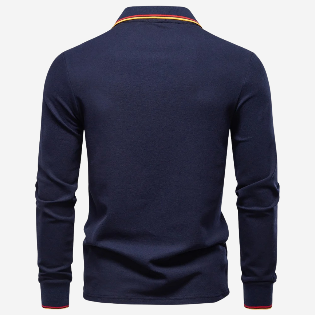 The Ridgeway – Premium Long Sleeve Henley