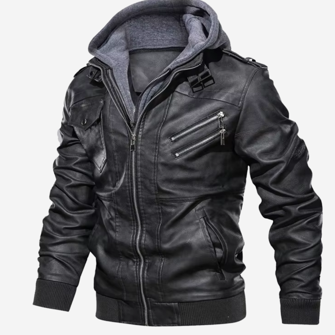 The Stonefield Layer – Winter Leather Jacket