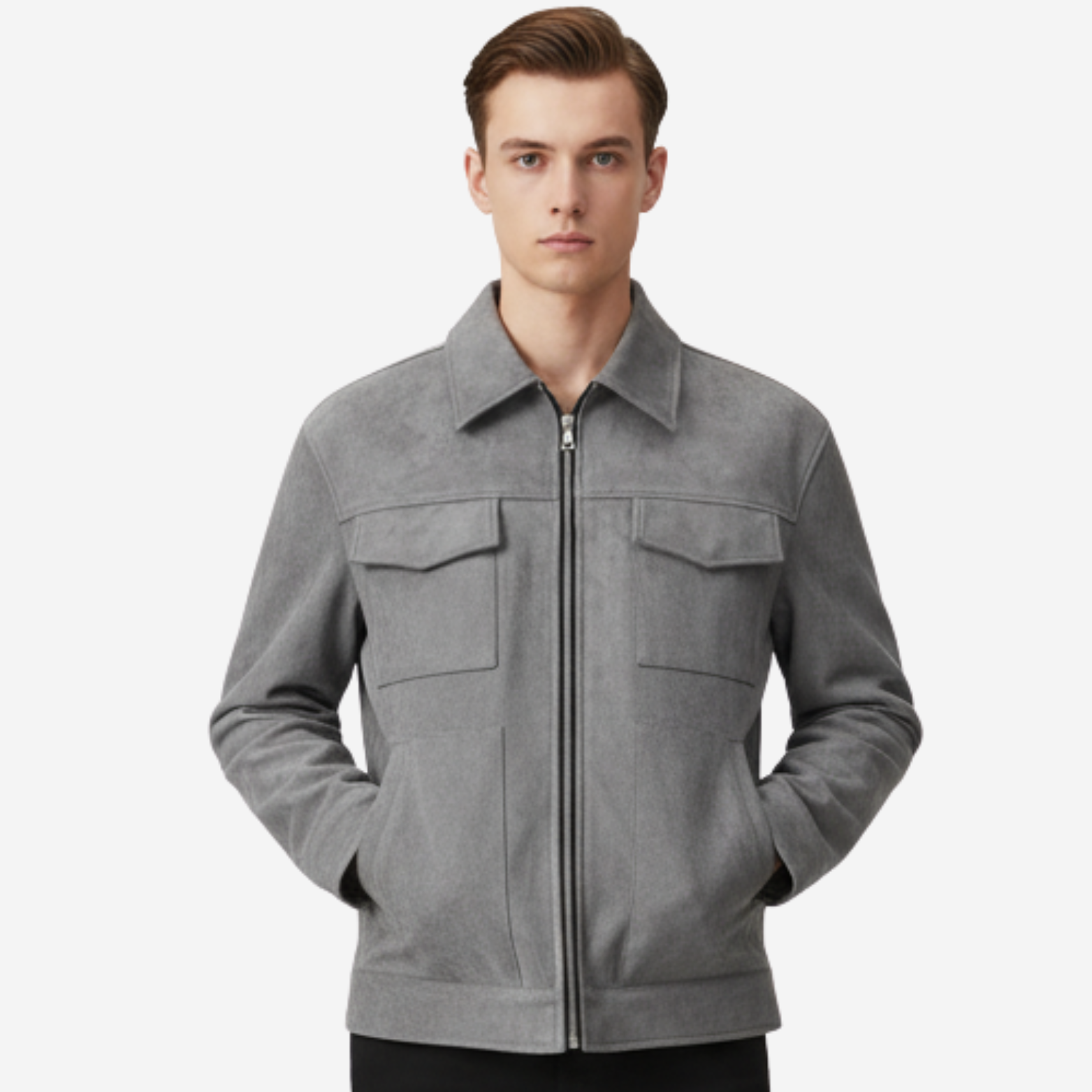The Lennox – Suede Field Jacket