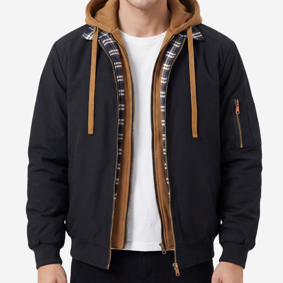 The Timberline — Layered Bomber Jacket