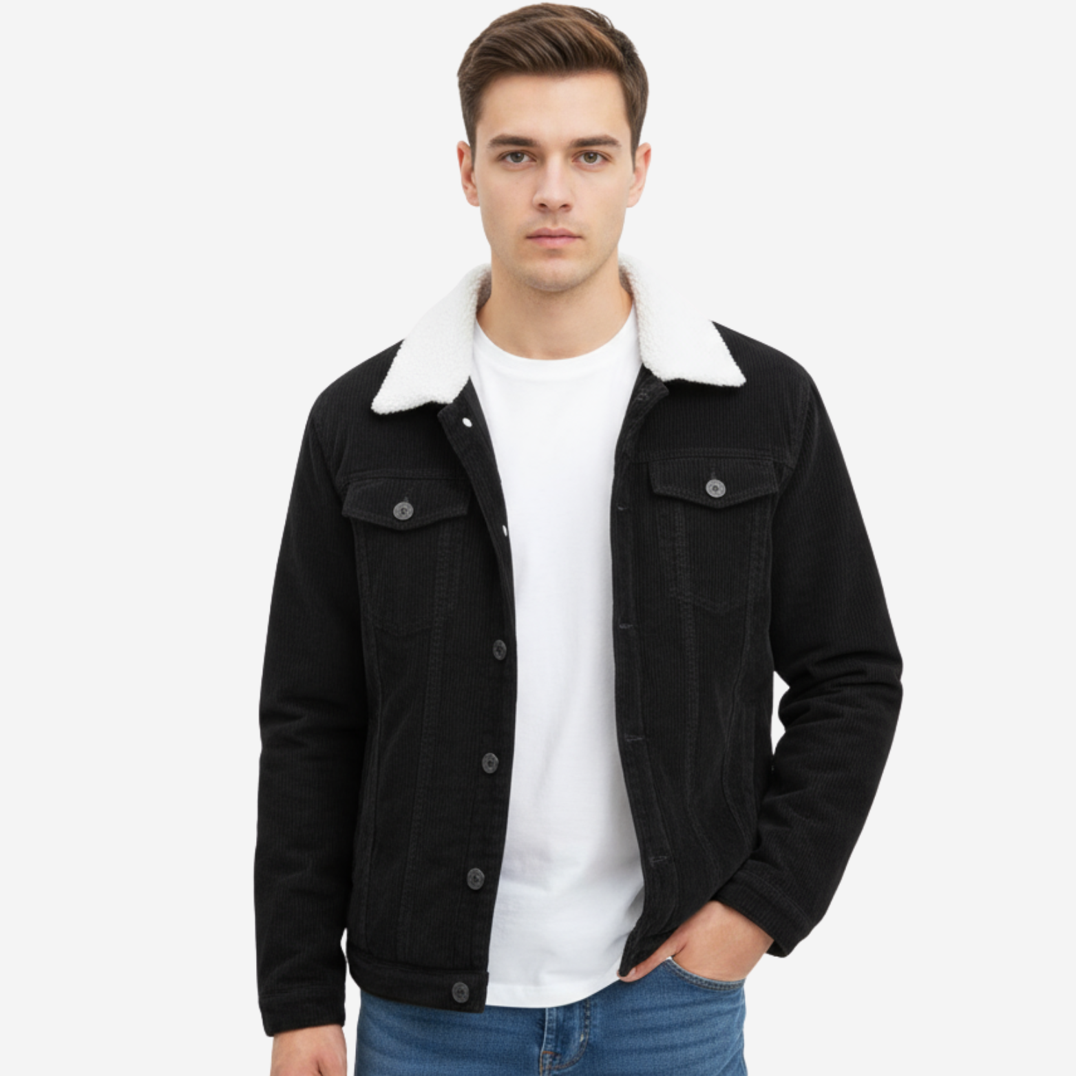 The Langford – Sherpa Corduroy Jacket