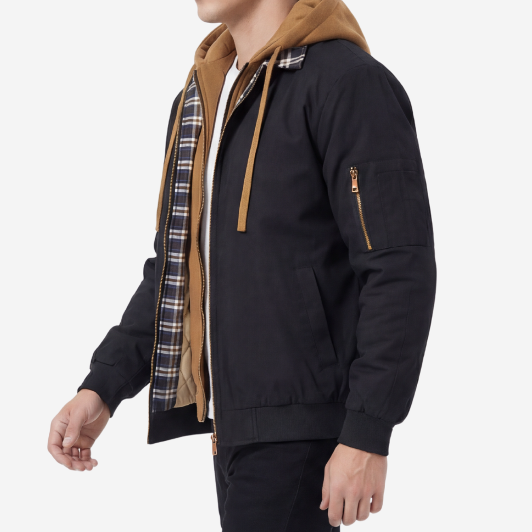 The Timberline — Layered Bomber Jacket
