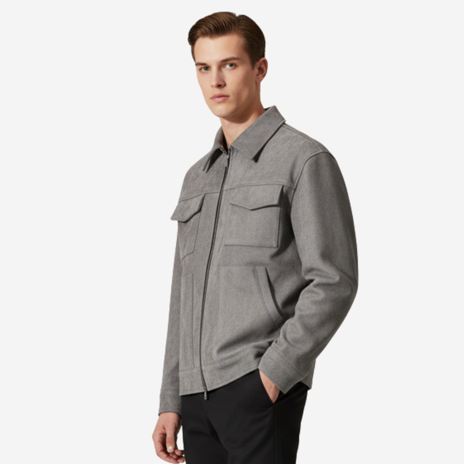 The Lennox – Suede Field Jacket