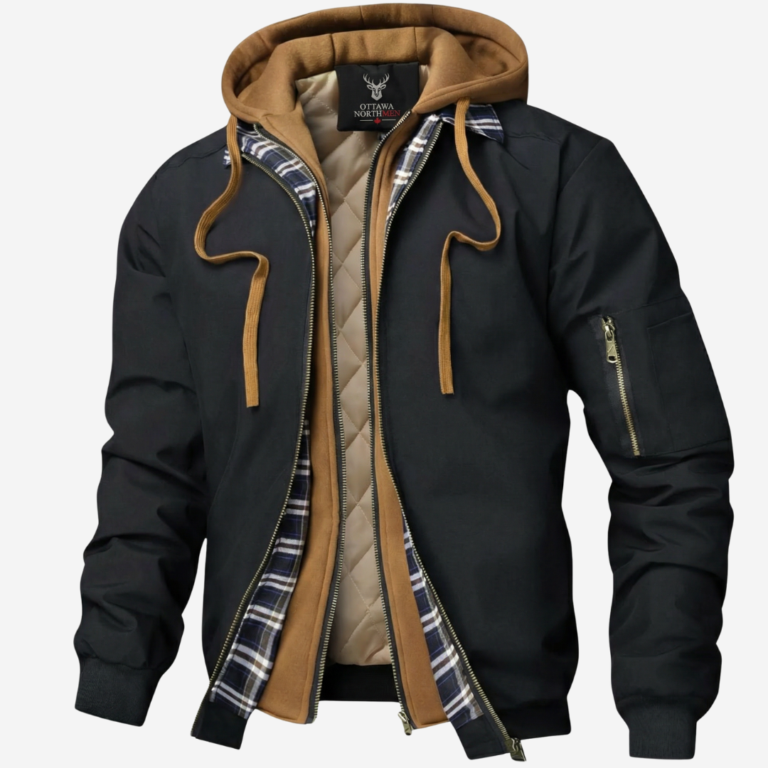 The Timberline — Layered Bomber Jacket