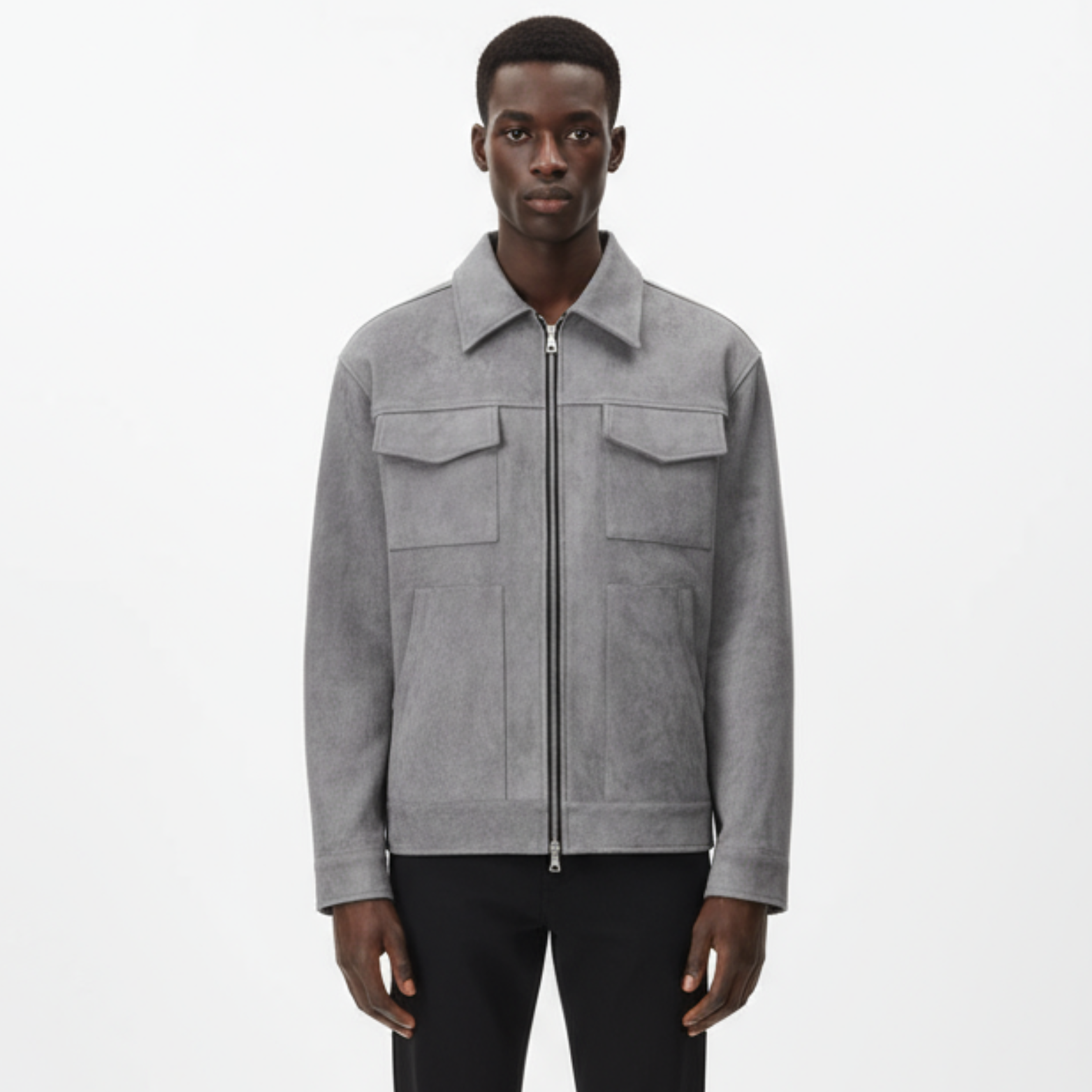 The Lennox – Suede Field Jacket