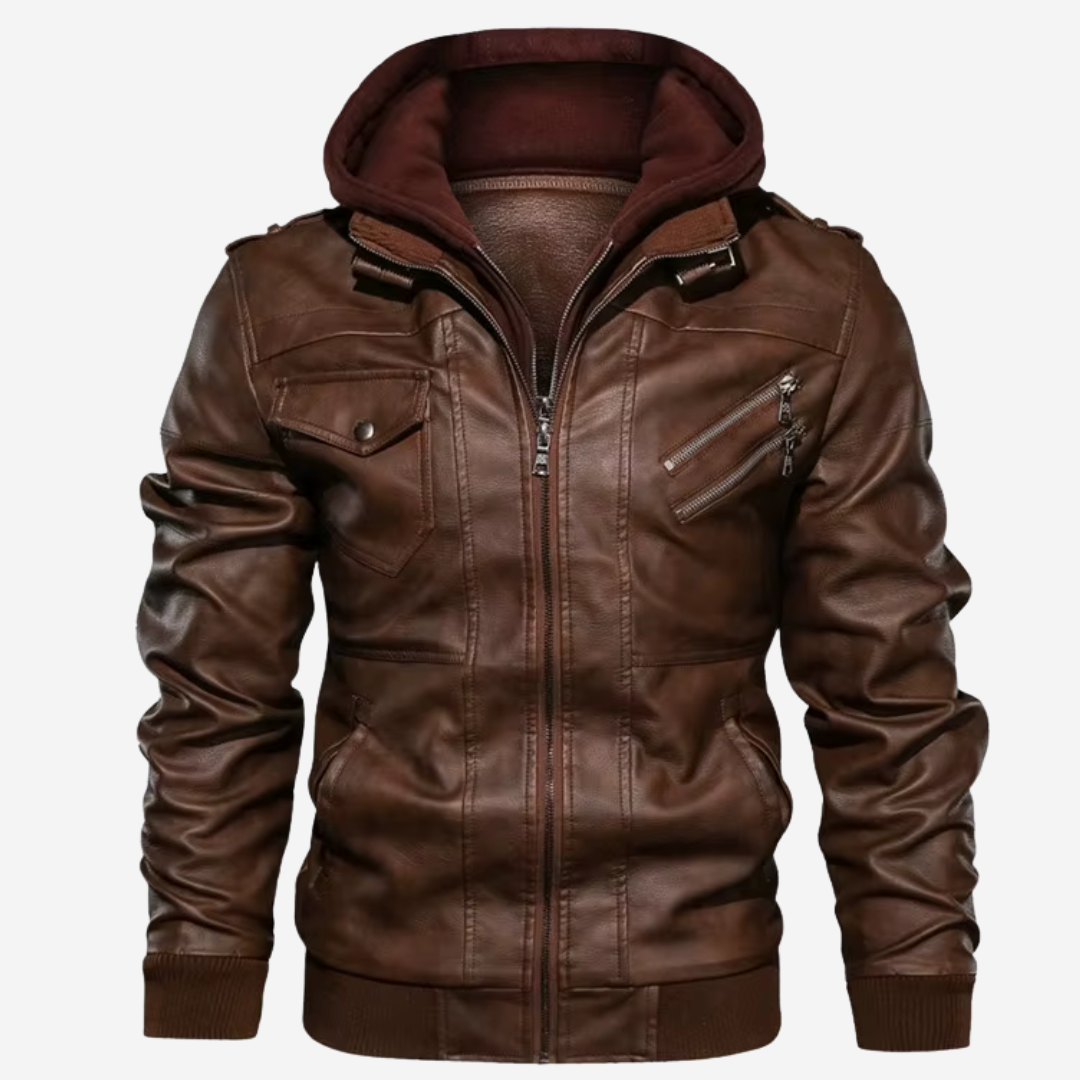 The Stonefield Layer – Winter Leather Jacket