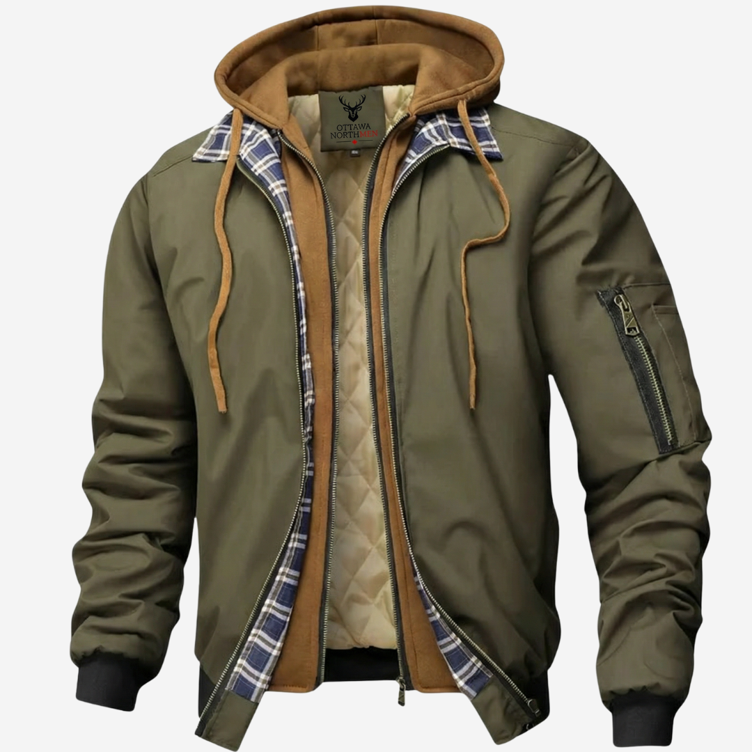 The Timberline — Layered Bomber Jacket