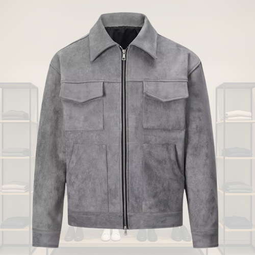The Lennox – Suede Field Jacket