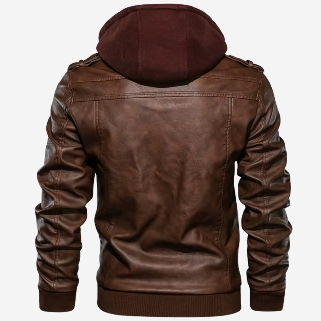 The Stonefield Layer – Winter Leather Jacket