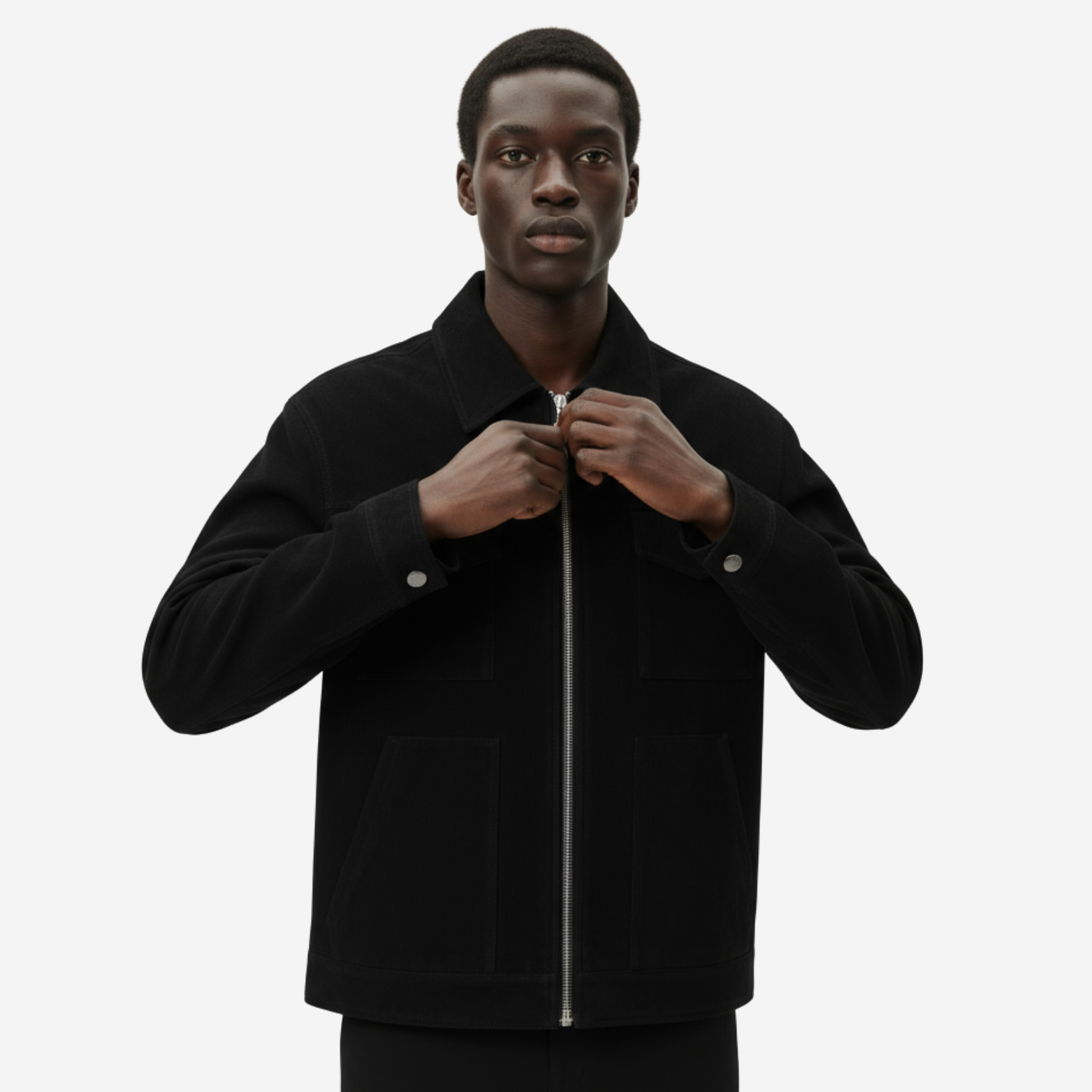 The Lennox – Suede Field Jacket