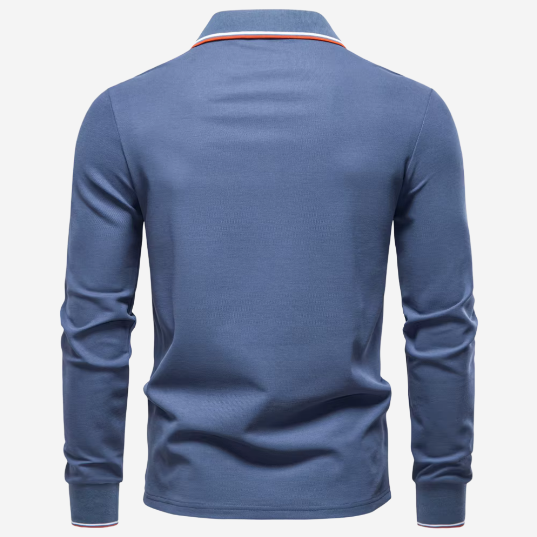 The Ridgeway – Premium Long Sleeve Henley