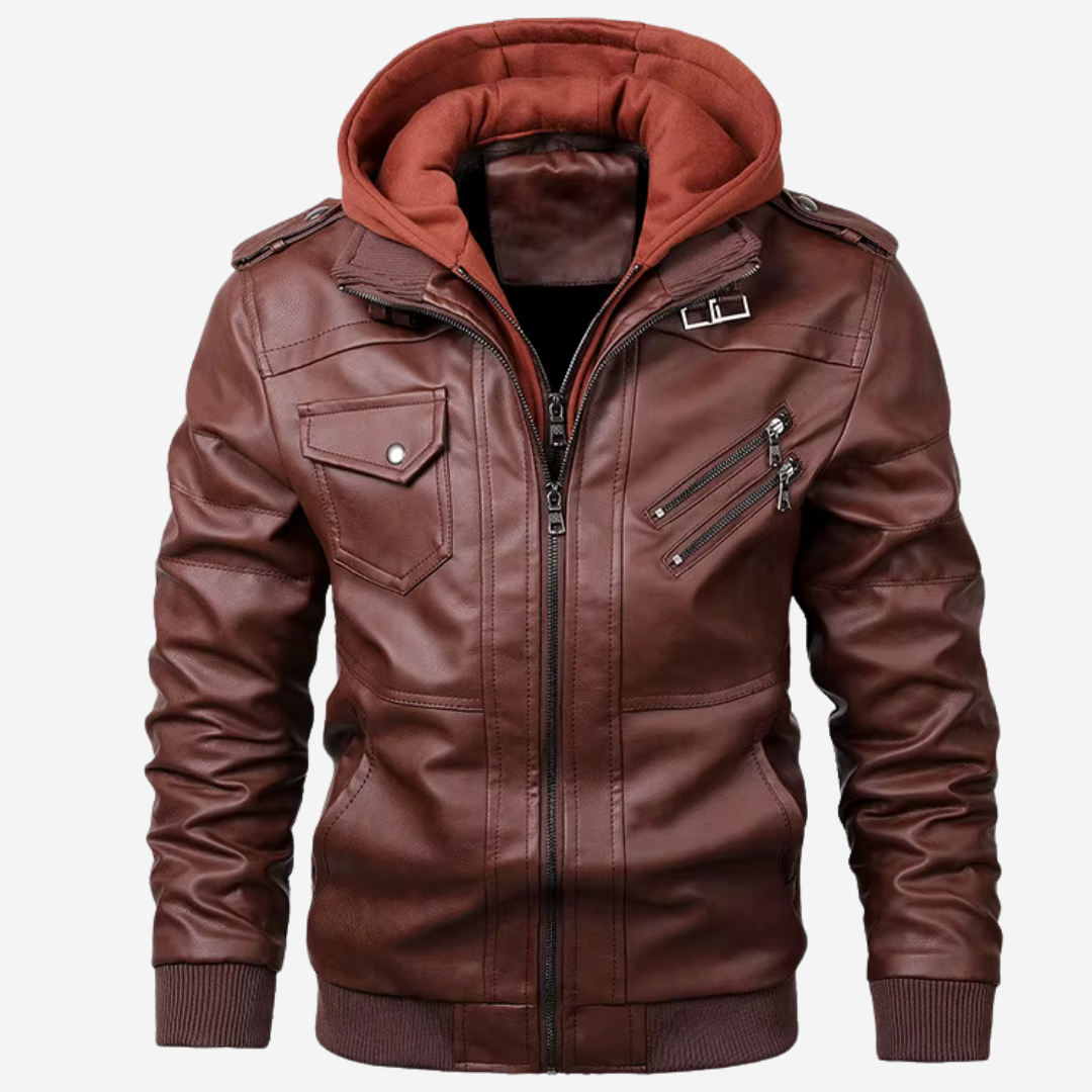 The Stonefield Layer – Winter Leather Jacket