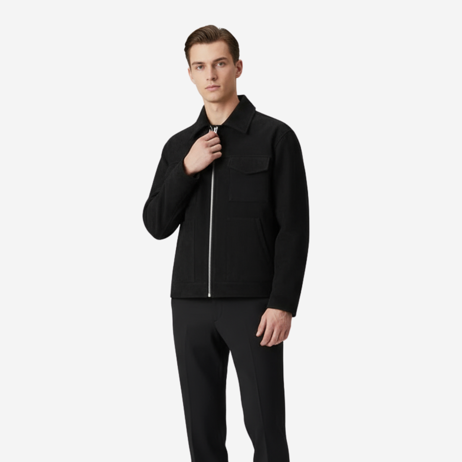 The Lennox – Suede Field Jacket