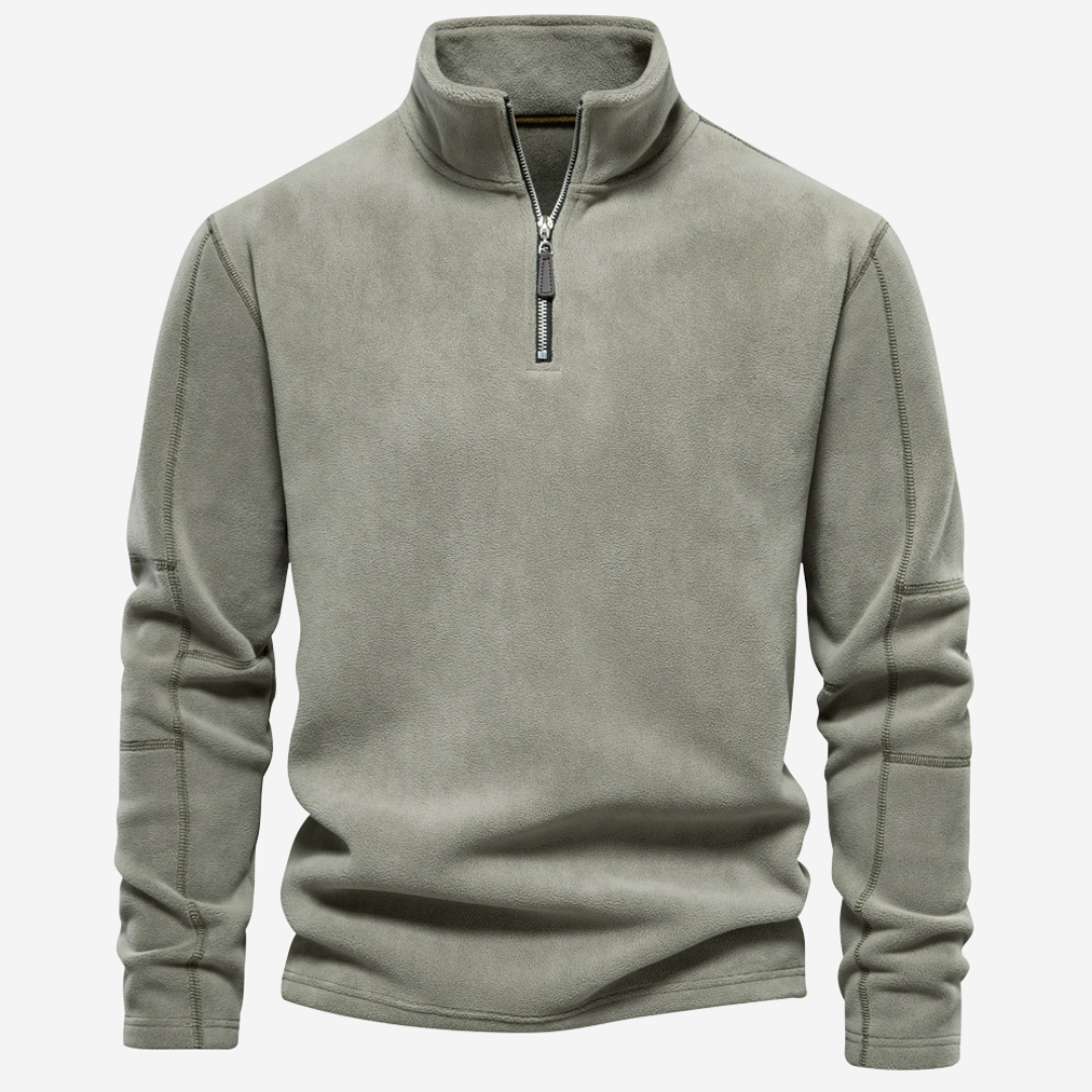 The Rockyway Sherpa – Heavyweight Zip Fleece Jacket