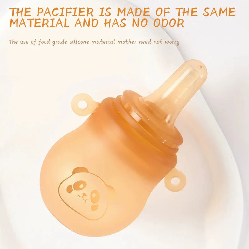 3 STKS 90 ml siliconen babyvoeding zuigfles multifunctionele aanvullende voedsel zuigfles, zuigfles