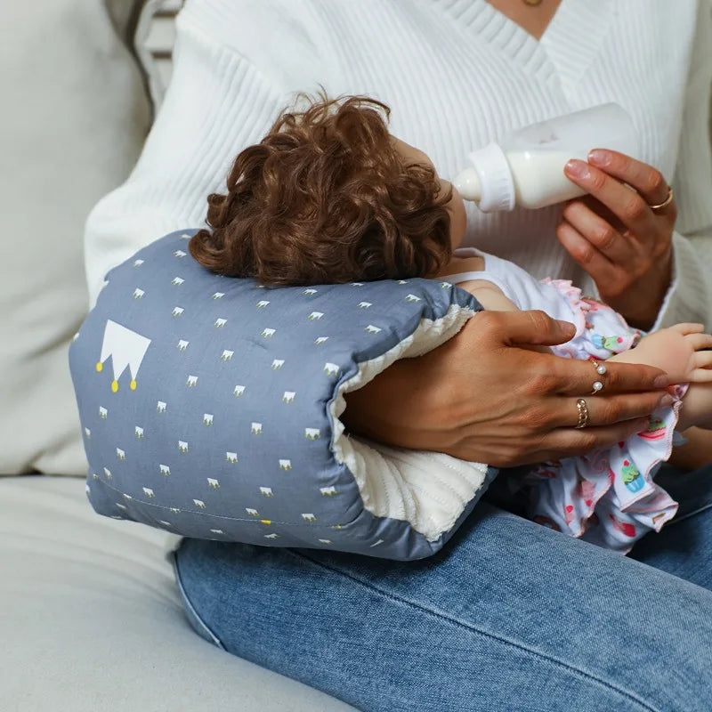 Gezellig armekussen Voedingsondersteuning voor borstvoeding Babyvoeding Reiskussen Comfortabel ergonomisch ontwerp Babyverzorging essentieel