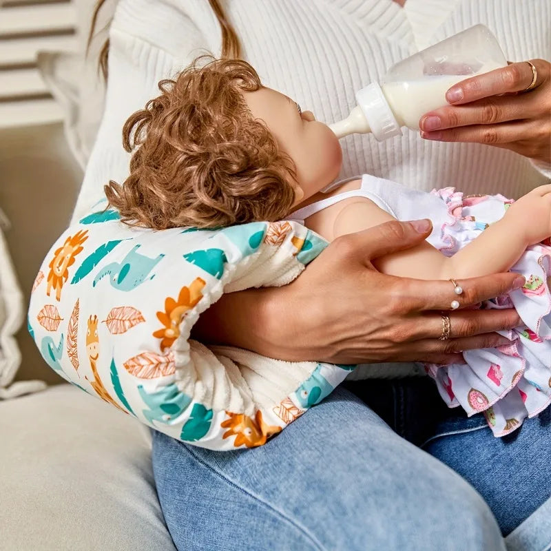 Gezellig armekussen Voedingsondersteuning voor borstvoeding Babyvoeding Reiskussen Comfortabel ergonomisch ontwerp Babyverzorging essentieel