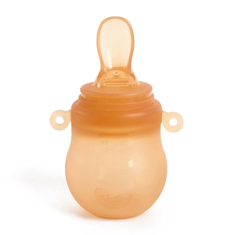 3 STKS 90 ml siliconen babyvoeding zuigfles multifunctionele aanvullende voedsel zuigfles, zuigfles