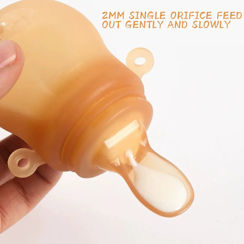 3 STKS 90 ml siliconen babyvoeding zuigfles multifunctionele aanvullende voedsel zuigfles, zuigfles